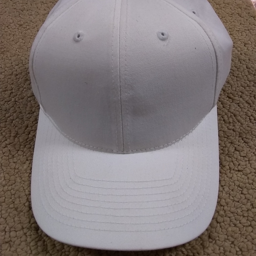 Port Authority Baseball cap with brass strap clos